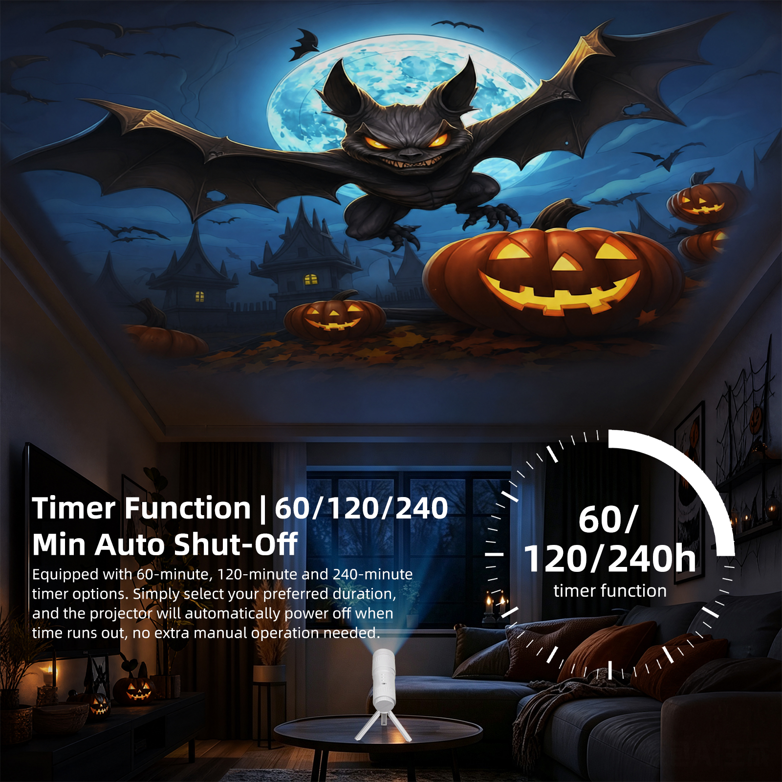Halloween LED Projector Light